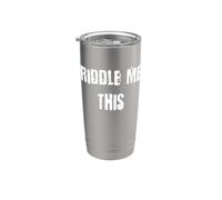 Dime eso Vaso térmico de acero inoxidable de doble pared