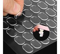 Dimeho 480 puntos adhesivos autoadhesivos, adhesivo de gel de doble cara, amasadora de montaje extraíble, sin rastros, amasadora adhesiva transparente para colgar en la pared, manualidades y