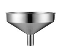 DIMEIYAN Embudos de Cocina, embudos pequeños de Metal, Embudo de Acero Inoxidable de Gran diámetro, de Grado Industrial, Boca Extra Ancha for Uso Comercial y doméstico.(304 21 CM)