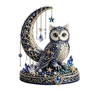 Dimensional Bead Sculpture Pack, Wildlife Craft Project Kit, Full Decorative Art Set, Artistic Handmade Display Model, Creative Leisure Kit for Holiday Home Desk 8.66x7.09in