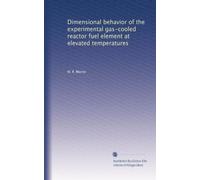 Dimensional behavior of the experimental gas-cooled reactor fuel element at elevated temperatures