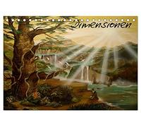 Dimensionen (Tischkalender 2026 DIN A5 quer), CALVENDO Monatskalender: zwischen Zeit und Raum