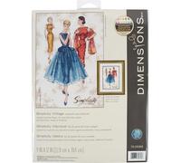 Dimensions 70-35369 - Kit de punto de cruz, diseño vintage, varios