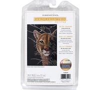 Dimensions Advanced Animal - Kit de punto de cruz, algodón, 18 unidades, color negro, 12,7 x 17,8 cm