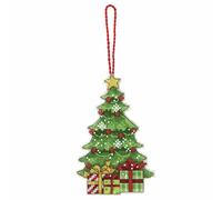 Dimensions Christmas Tree Ornament Counted Cross Stitch Kit-3.75x2.25 14 Count Plastic Canvas ARBOL SW, 3' x 4.75 (7.7 x 120 cm)