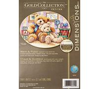 Dimensions Collezione Gold Petite Caldo & Fuzzy contati Punto Croce Kit-7 "X 5"