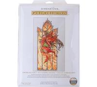 Dimensions Counted Cross Stitch Kit 10"x17"-Dancing Fall Fairy 18 Count