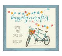 Dimensions de punto de cruz contado: Record de boda: heureusement para toujours Surtido, un