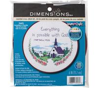 DIMENSIONS Dimensiones 237.908 Learn-A-Craft Todo es Posible Puntada en Cruz Ki-6 in Ronda
