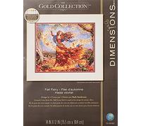 Dimensions Fata Autunno Collezione Gold contato Punto Croce Kit-14 X 12 14 Count