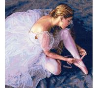 Dimensions/Gold Collection Counted Cross Stitch Kit 14"X14"-Ballerina Beauty (18