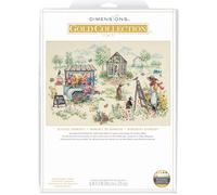 Dimensions Kit de punto de cruz contado con momentos felices, 40,6 cm x 27,9 cm