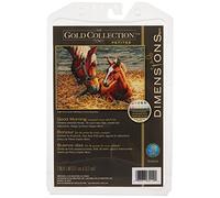 Dimensions- Oro, Buenos días, Color Dorado, 7'' x 5'' (70-65119)