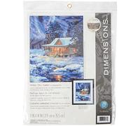Dimensions Sewing-Online - Kit de Punto de Cruz, diseño de Paisaje Invernal