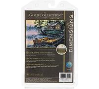 Dimensions Tapiz Decorativo en Punto de Cruz, 12,7 cm x 17,78 cm