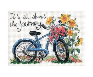 Dimensions The Journey Mini Counted Cross Stitch Kit-7"X5" 14 Count