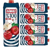 Dimes - Jugo de fruta de néctar de manzana 1000 mililitros x 5 piezas