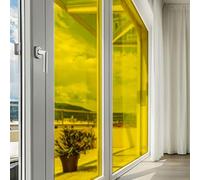 DIMEXACT Movie Color Amarillo Transparente - Ancho: 61 cm x Longitud: 1 m - Roller
