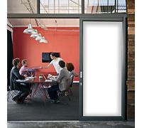 Dimexact Película Autoadhesiva Opaca y Ocultadora para Ventana y Cristales, Anti Miradas del Exterior, Blanco, Anchura 1,52 m, en Rollo