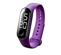 Dimfurke Relojes electrónicos y de moda, relojes deportivos luminosos LED con sensor para hombre y mujer, reloj Grb200-1b, M, One Size