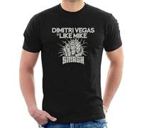 Dimitri Vegas & Like Mike T-Shirt Smash Party Festival All Black L