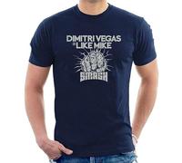 Dimitri Vegas & Like Mike T-Shirt Smash Party Festival Men's Male Black S