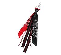 DIMITU Pantalones con gancho para la cintura, bandana, pañuelo, cartera, cadena, rock, punk, cinta, pañuelo para la cabeza, llavero de metal, para hombre, bolsos, pantalones vaqueros