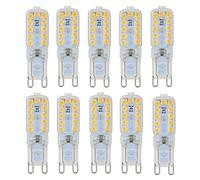 Dimmable 5W G9 22LED 2835SMD 400-500 Lm Warm White Cool White Decorative LED Bi-pin Lights AC 110-130V (10PCS) (Color : Cold White) (Warm White)