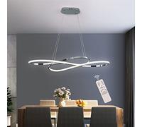 Dimmable LED Ceiling Pendant Light Fixture Restaurant Hanging Lamp with Remote Control,Height Adjustable Ceiling Lights,Modern Creative Design Chandelier,for Kitchen Island Bar Cafe Dining Room Table