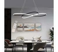 Dimmable LED Ceiling Pendant Light Fixture Restaurant Hanging Lamp with Remote Control,Height Adjustable Ceiling Lights,Modern Creative Design Chandelier,for Kitchen Island Bar Cafe Dining Room Table