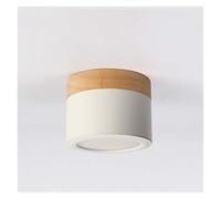 Dimmable LED Flush Mount Downlight Ceiling Mount Lighting Oak Wood 5W 7W 9W 12W Ideal for Hallway Gallery Picture 220v (Color : Warm White Size : 7W nondimmable) (Warm White 5W nondimmable)