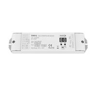 Dimmer DALI 5 canales, 5 x 4 A @ 12 V/24 V, 5 x 3 A @ 36 V/48 V, regulable con botón NO, Push Dim, DALI-2, PWM, DT6 DT8 para tira LED monocolor CCT RGB RGBW RGB+CCT
