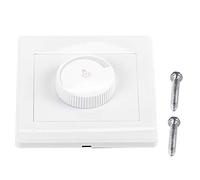 Dimmer Light Switch Práctico Inicio Montado En La Pared Perilla Giratoria Lámpara Brillo Panel De Control Dimmer Switch