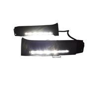 Dimming Style Relay And High Power 12V LED Daytime Running Lights DRL Fog Lamp Compatible With Toyota Tundra 2007~2013 And Sequoia 2008~ON(B Style)