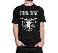 Dimmu Borgir Art T-Shirt, Black Metal tee(XX-Large)
