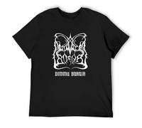 Dimmu Borgir Band Logo Men's T Shirt Fashion Spring Summer Casual Short Sleeve O Neck Black S
