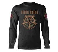 Dimmu Borgir 'Free Will' (Negro) Camiseta de Manga Larga - ¡NUEVO Y OFICIAL