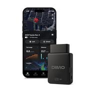 DIMO Escáner inteligente inalámbrico OBD2 R1 LTE para iPhone y Android, herramienta de diagnóstico de coche con lectura de código de error (ubicación GPS y seguimiento de hábitos de conducción