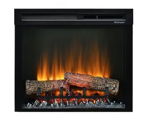 Dimplex 211002 XHD28 Firebox - Chimenea eléctrica (28", Efecto de Llama Optiflame Patentado, Incluye Mando a Distancia), Color Negro