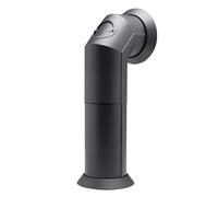 Dimplex Tubo de estufa, accesorio de tubo de chimenea de plástico negro mate para incendios eléctricos, con opciones rectas o en ángulo