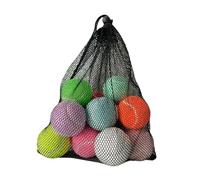 DimyFew 12 Pelotas de Tenis de Goma con Forma de Perro, Ideales para del Tenis, Color Mixto