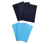 DimyFew 8 Piezas Protector Espinilla Snowboard Panel Espumado Autoadhesivo Reductor de Golpes Fácil Montaje Adecuado para Práctica de Snowboard Centros, 6 Uds.