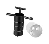 DimyFew Agujero de Golf Portátil, Excavador de Agujeros de Taza de Golf con Mango Desmontable, para Exteriores, 6 Inch Three Hole