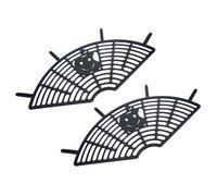 DimyFew Bicicleta de Rueda Trasera del Asiento Trasero Protector Protector Protector de Barra de Barrera de Barra de Barra de Barra, Negro