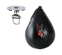 DimyFew Boxing Bolsa de Velocidad Saco de Boxeo Pelota Colgante Material Resistente a Fugas Adecuada para Entrenamiento de Boxeo Rutina Fitness Ej, Negro