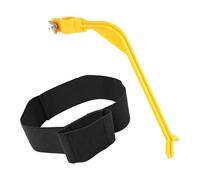 DimyFew Brazalete de Golf, Alineación de Gestos, Mejora de Habilidades, Desarrollo de La Memoria Muscular, Corrección del Swing para Práctica, Bisagra de Muñeca Amarilla