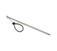 DimyFew Cañón de Buceo con Cordón para La Muñeca, Varilla de Snorkel de Aleación de Aluminio, Generador de Ruido Subacuático, de Tanque, Gris