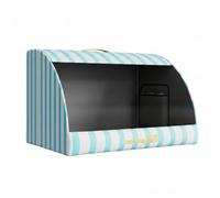 DimyFew Casa Enfriamiento para Mascotas Portátil Transpirable, Extra Grande XL, Caseta Azul - Extra Grande【Oxford Impermeable】 Caja De Cristal De Hielo X4 Recomendado para Mascotas De hasta 70 Jin