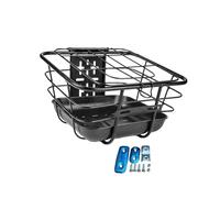 DimyFew Cesta Delantera para Bicicletas Eléctricas, Portaequipajes, Organizador de Bicicletas, Cesta Metálica para Bicicletas, Cesta de