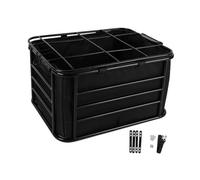 DimyFew Cesta Trasera para Bicicleta, Cesta de Almacenamiento, Contenedor, Portaequipajes, Porta Perros para Viajes, Accesorios para Montar en Bicicleta de Mo